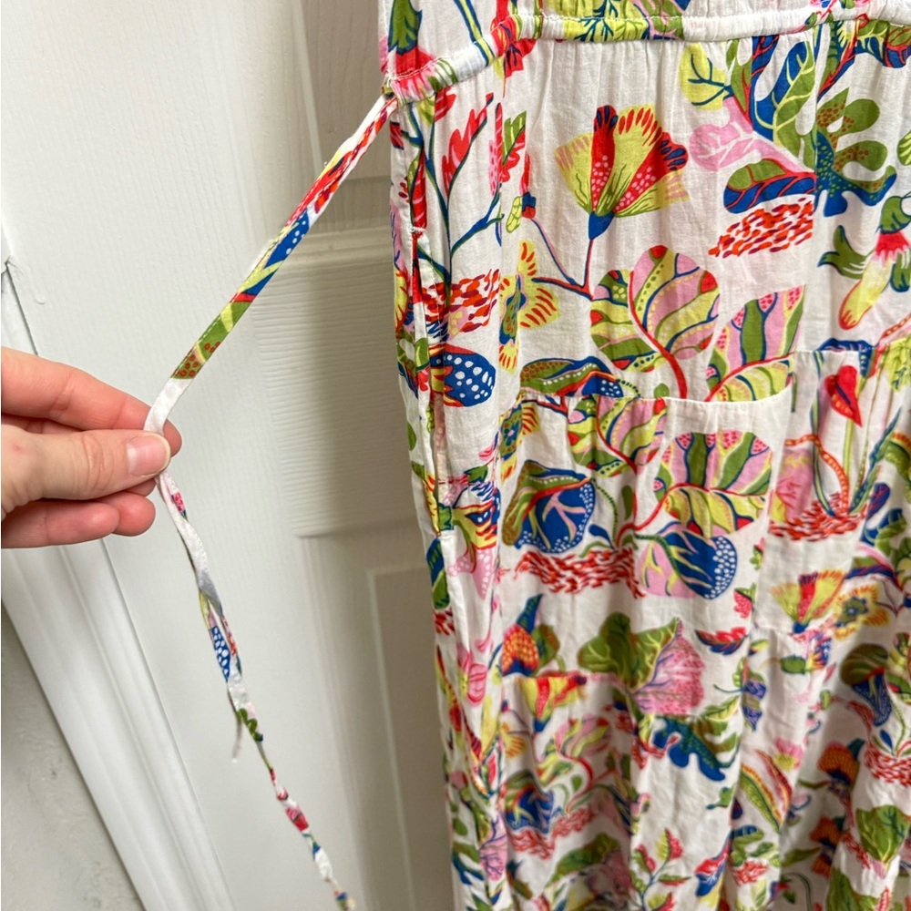 J. McLaughlin Tropical Floral Maxi Dress - Picture 5 of 12